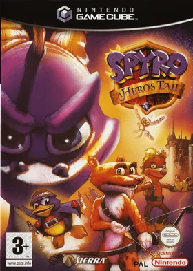 Spyro - A Hero's Tail box cover front